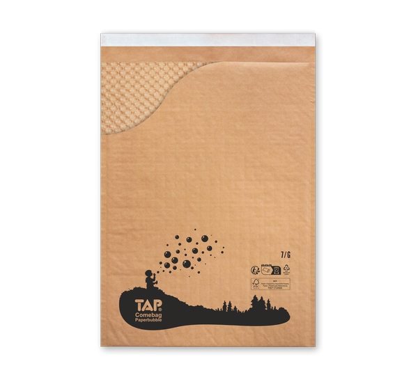 Koperta ochronna G/17 eco brązowa 250x345 TAP Comebag Paperbubble (5szt)